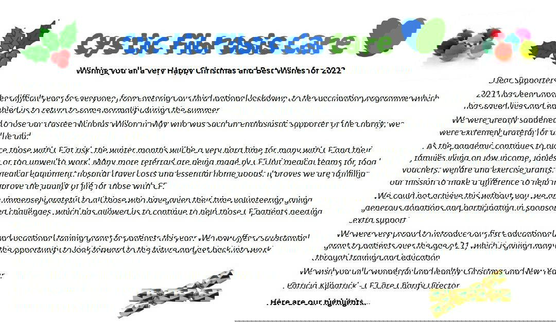 The CF Care 2022 Newsletter