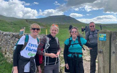 Nurses Climb the 3 Peaks for CF Care