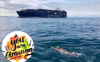Dr Sally Edwards Swims the English Channel!
