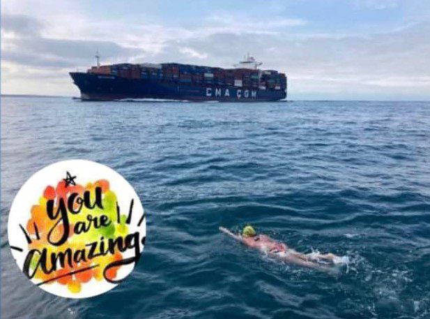 Dr Sally Edwards Swims the English Channel!