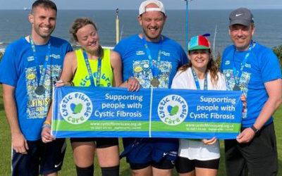 Team CF Care Great North Runners