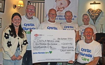 Cheque Presentation at Snape