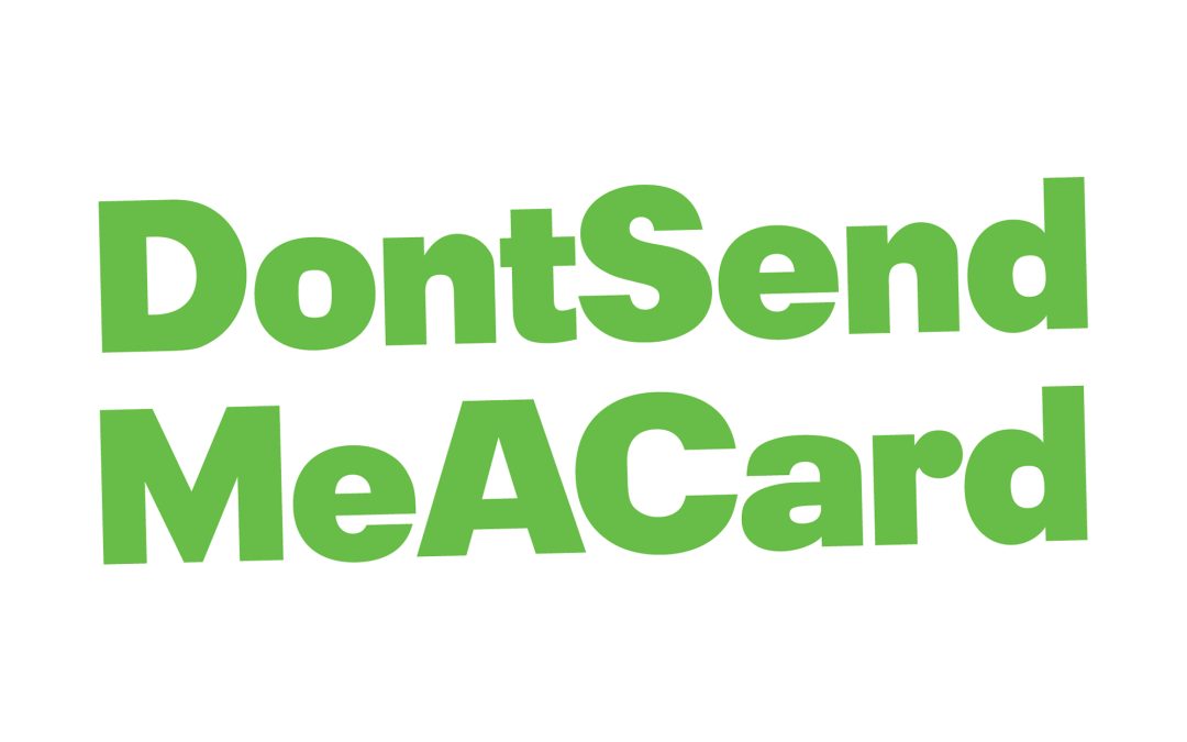 Save Trees, Save Money, Help CF Care!