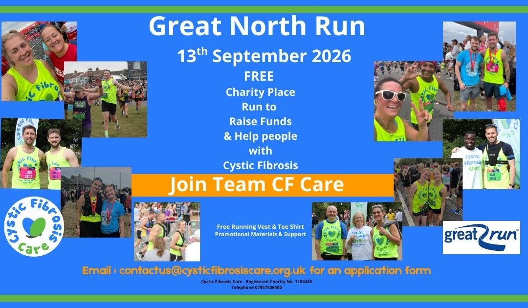 Great North Run 13th September 2026